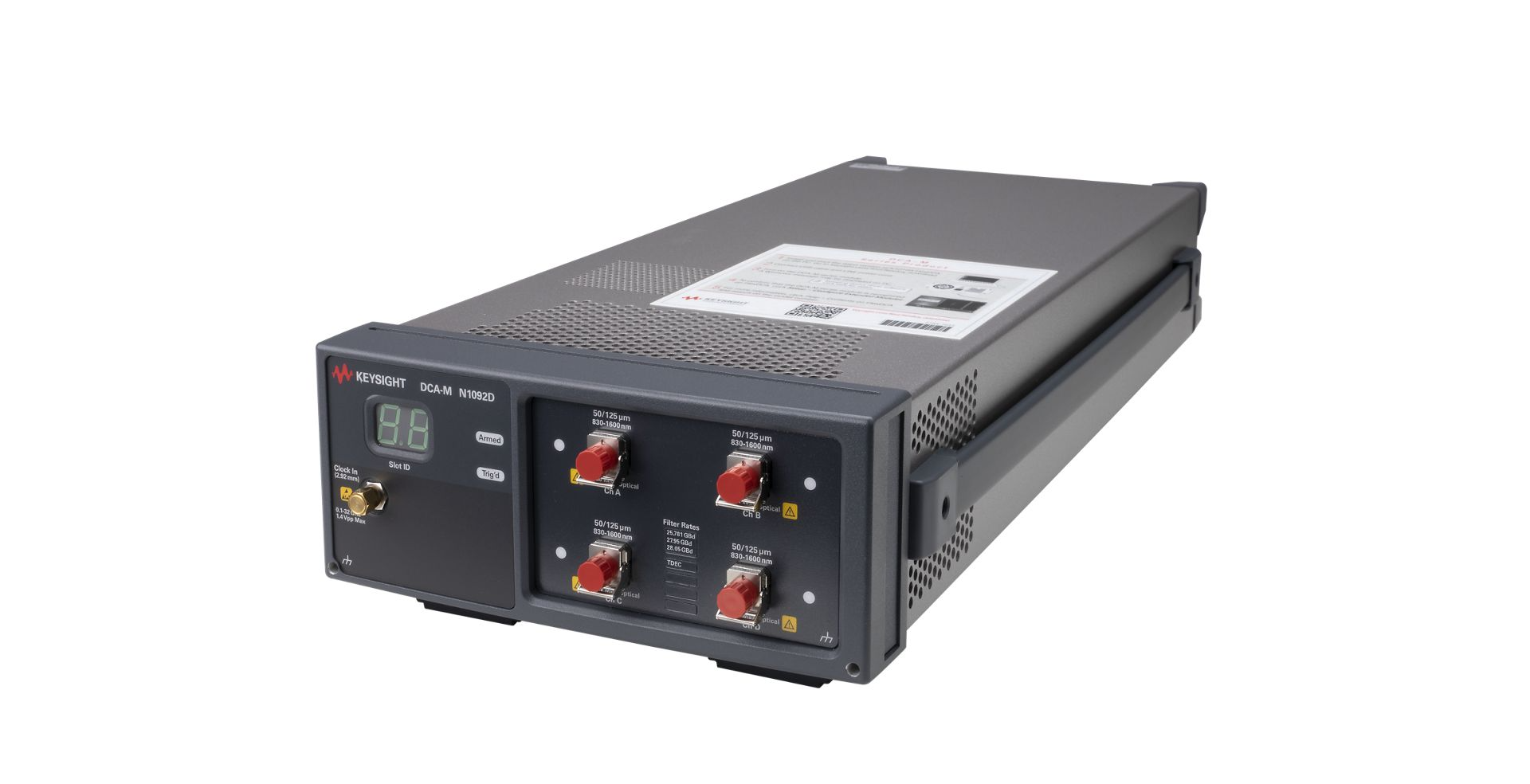 KEYSIGHT N1092D 4 通道單光通道采樣示波器（選件 40A，帶寬＞40GHz）