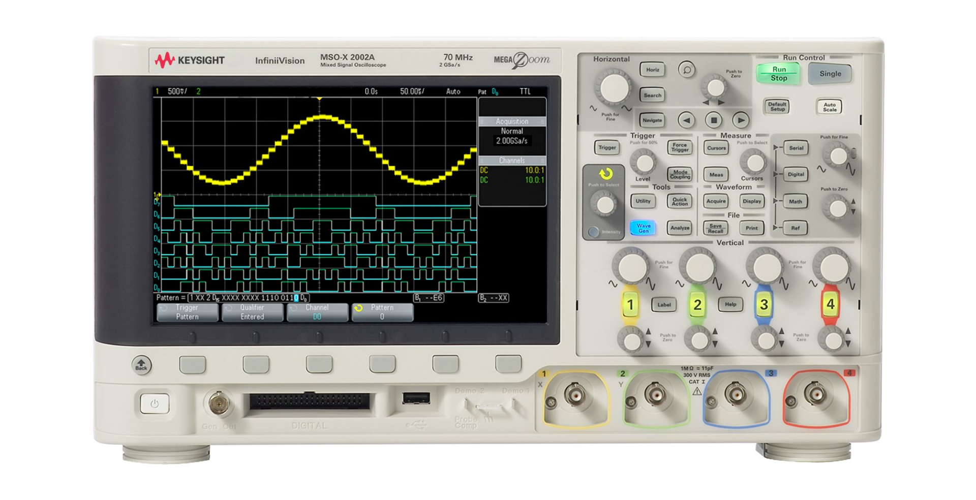 Keysight MSOX2002A 混合信號(hào)示波器