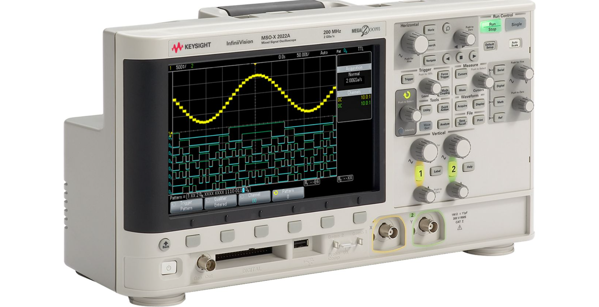 Keysight MSOX2024A 混合信號(hào)示波器