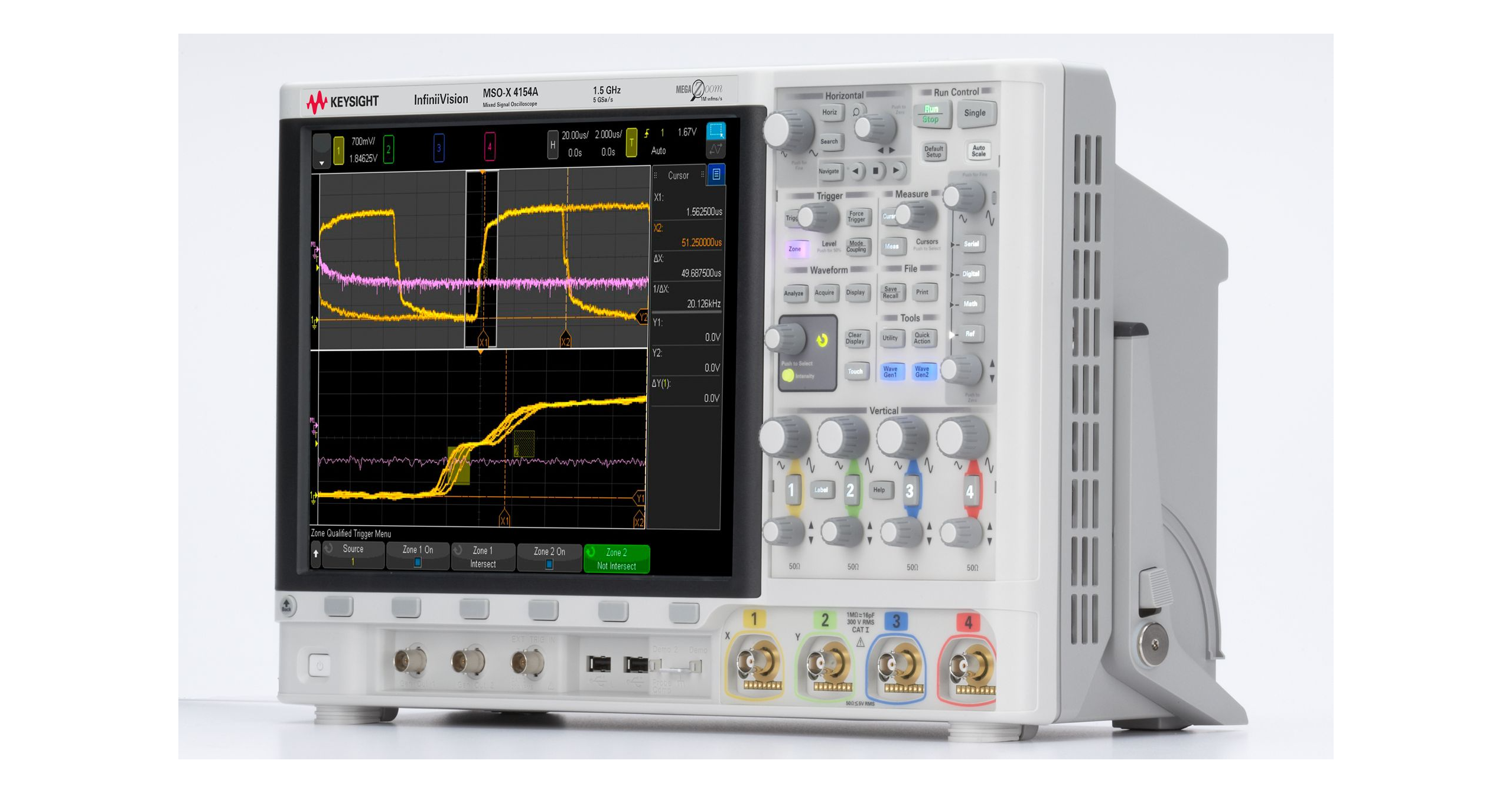 是德MSOX4154A混合信號(hào)示波器 - 是德科技高性能測(cè)試解決方案