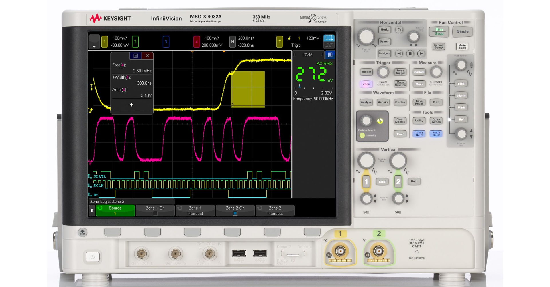 Keysight MSOX4032A混合信號示波器