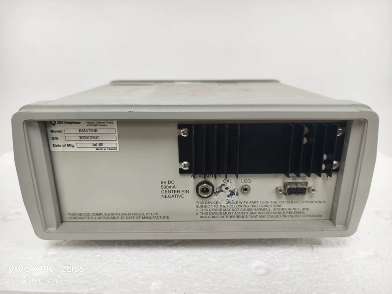 JDS Uniphase RM3系列回損測試儀