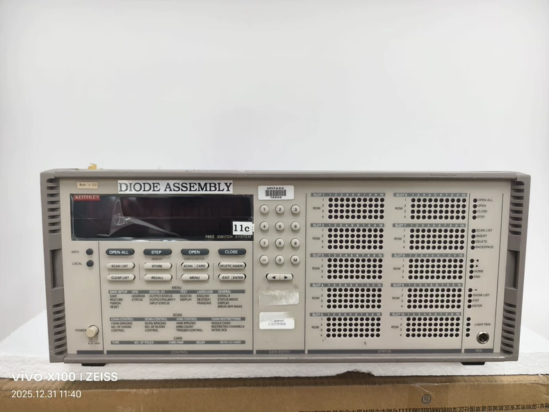 KEITHLEY 7002 模塊化開關(guān)系統(tǒng)